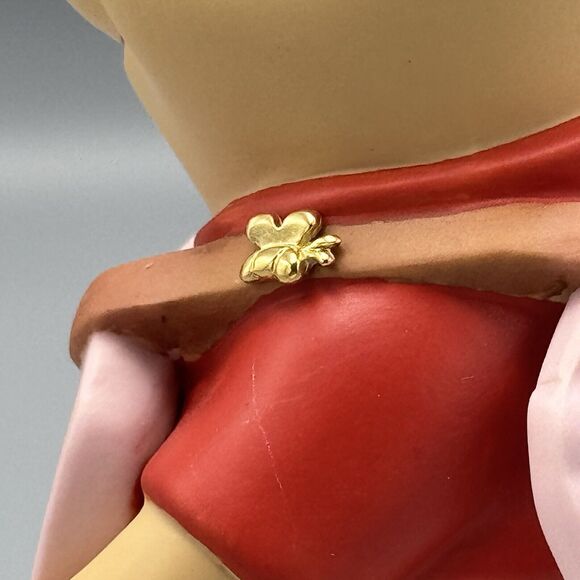 Vintage Disney Pooh and Friends Winnie the Pooh Be Mine Figurine Valentines - Picture 11 of 11